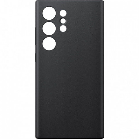 Чохол-накладка Samsung Vegan Leather Case для Samsung Galaxy S24 Ultra SM-S928 Black (GP-FPS928HCABW)
