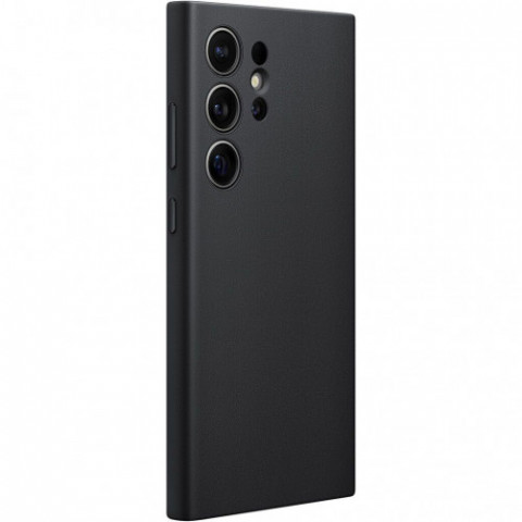 Чохол-накладка Samsung Vegan Leather Case для Samsung Galaxy S24 Ultra SM-S928 Black (GP-FPS928HCABW)