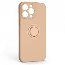 Чохол ArmorStandart Icon Ring для Apple iPhone 14 Pro Max Pink Sand (ARM68721)