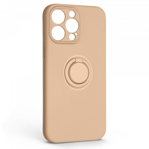Чохол ArmorStandart Icon Ring для Apple iPhone 14 Pro Max Pink Sand (ARM68721)