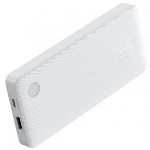 Зовнішній акумулятор Baseus PowerBank Airpow Lite 15W 10000mAh White (P10067500213-00)