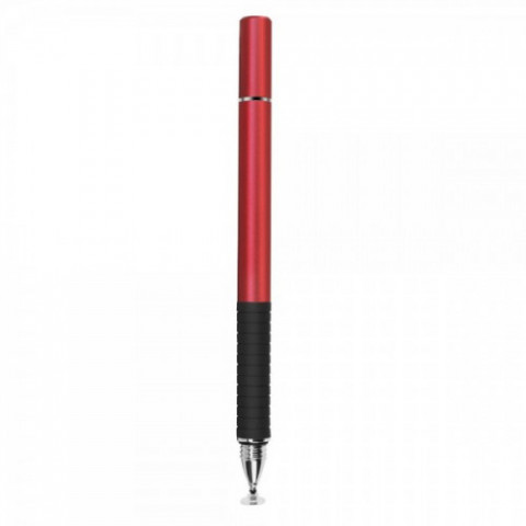 Стилус Goojodoq універсальний 2 в 1 Capacitive TPU Grip Red (4000074017232R)
