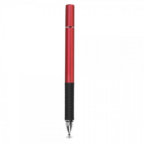 Стилус Goojodoq універсальний 2 в 1 Capacitive TPU Grip Red (4000074017232R)