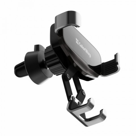 Тримач автомобільний СolorWay Gravity Mechanical Car Mount (CW-CHG18-BK)