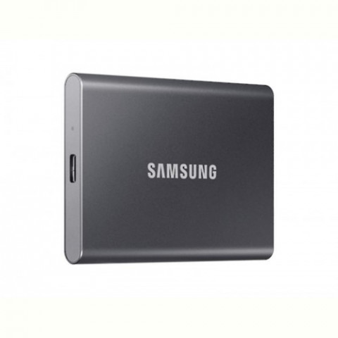 Накопичувач зовнішній SSD 2TB Samsung T7 Titan Gray (MU-PC2T0T/WW)