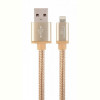 Кабель Cablexpert (CCB-mUSB2B-AMLM-6-G) USB 2.0 - Lightning, 1.8м, золотистий