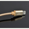 Кабель Cablexpert (CCB-mUSB2B-AMLM-6-G) USB 2.0 - Lightning, 1.8м, золотистий