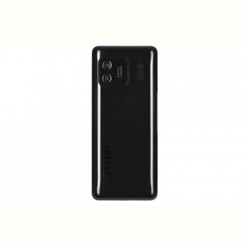 Мобiльний телефон Tecno T301 Dual Sim Phantom Black (4895180778674)