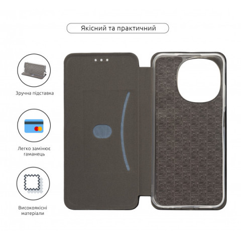 Чохол-книжка ArmorStandart G-Case для Tecno Spark Go 1 (KL4) Black (ARM81226)