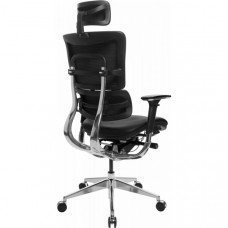 Офісне крісло GT Racer X-807 Leather Black (P-02)