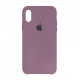 Чохол Original Silicone Case для Apple iPhone XS/X Grape (ARM56947)