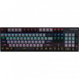 Клавіатура механічна HATOR Starfall Rainbow Origin Blue (HTK-609-BGB)