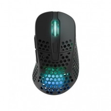 Миша Xtrfy M4, WL/USB-A, RGB, чорний