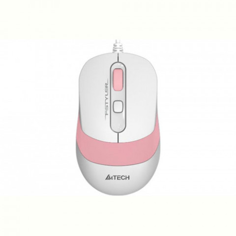 Мишка A4Tech FM10 White/Pink USB