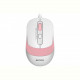 Мишка A4Tech FM10 White/Pink USB