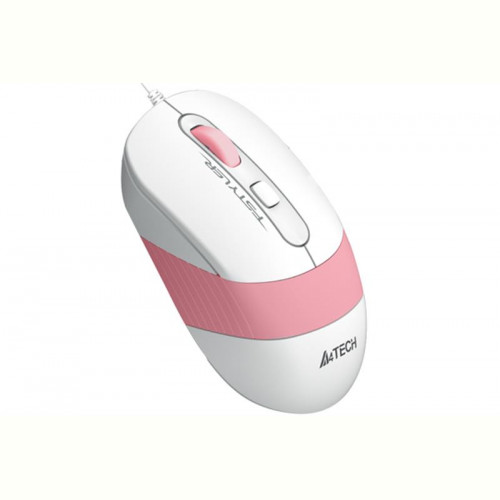 Мишка A4Tech FM10 White/Pink USB
