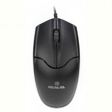 Мишка REAL-EL RM-410 Silent Black USB