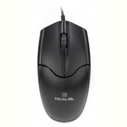 Мишка REAL-EL RM-410 Silent Black USB