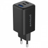 МЗП Proove Pocket GaN 65W (2Type-C + USB) black Купити в Україні