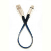Кабель Dengos USB-USB Type-C 0.25м Blue (PLS-TC-SHRT-PLSK-BLUE)
