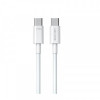 Кабель WK WDC-175 USB Type-C - USB Type-C (M/M), 1.2 м, 20 W, White (6941027640012)