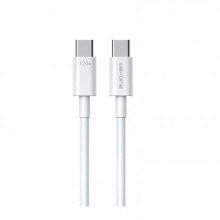 Кабель WK WDC-175 USB Type-C - USB Type-C (M/M), 1.2 м, 20 W, White (6941027640012)