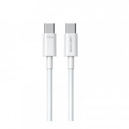 Кабель WK WDC-175 USB Type-C - USB Type-C (M/M), 1.2 м, 20 W, White (6941027640012)