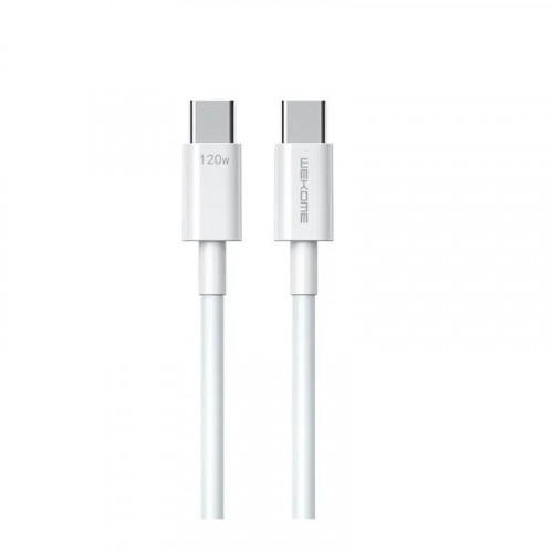 Кабель WK WDC-175 USB Type-C - USB Type-C (M/M), 1.2 м, 20 W, White (6941027640012)