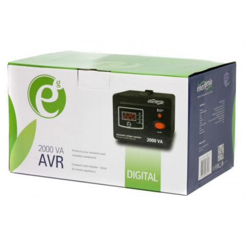 Автоматичний регулятор напруги EnerGenie EG-AVR-D2000-01, 220 В, 2000 ВА