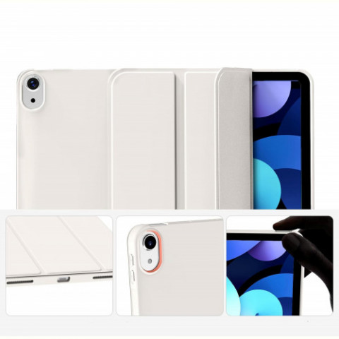 Чохол-книжка BeCover Tri Fold Soft TPU Silicone для Apple iPad Air 11" M2/M3 2024/2025 Beige (711735)