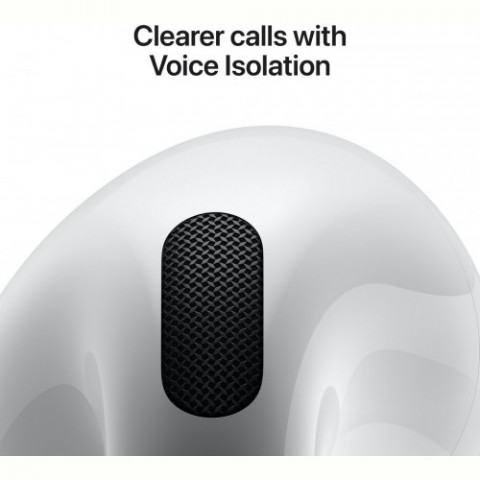 Bluetooth-гарнiтура Apple AirPods 4 (MXP63ZE/A)