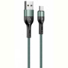 Кабель Usams US-SJ450 USB - Micro USB, 1 м, Green (SJ450ZJ02)