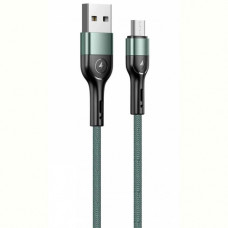 Кабель Usams US-SJ450 USB - Micro USB, 1 м, Green (SJ450ZJ02)