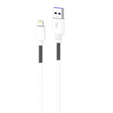 Кабель SkyDolphin S27L Spring Anti-Brake USB - Lightning (M/M), 1 м, White (SDUSB-000608)