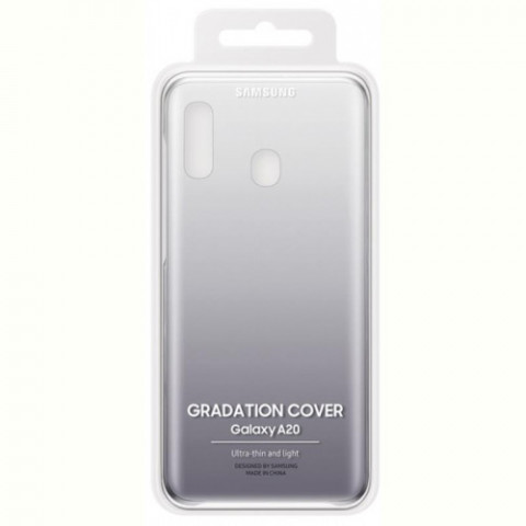 Чохол-накладка Samsung Gradation Cover для Samsung Galaxy A20 SM-A205 Black (EF-AA205CBEGRU)