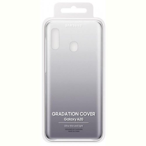 Чохол-накладка Samsung Gradation Cover для Samsung Galaxy A20 SM-A205 Black (EF-AA205CBEGRU)
