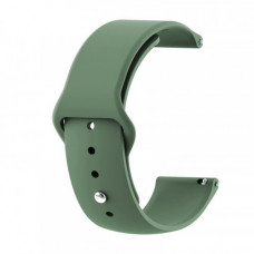 Силіконовий ремінець BeCover для Xiaomi Amazfit Bip/Bip Lite/Bip S Lite/GTR 42mm/GTS/TicWatch S2/TicWatch E Pine-Green (706202)