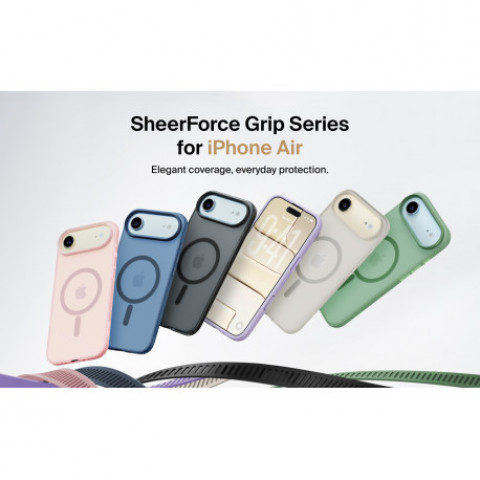 Чохол Belkin Magnetic Protective Grip для iPhone Air Black (MSA037HQBK)