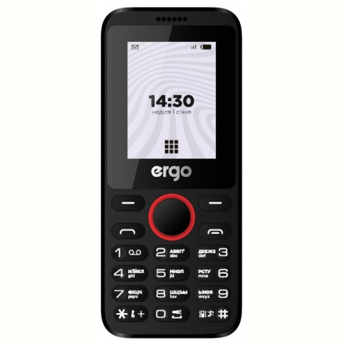 Мобiльний телефон Ergo B183 Dual Sim Black
