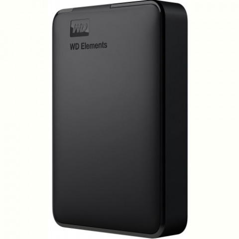 Зовнішній жорсткий диск 2.5" USB 5.0TB WD Elements Portable Black (WDBU6Y0050BBK-WESN)