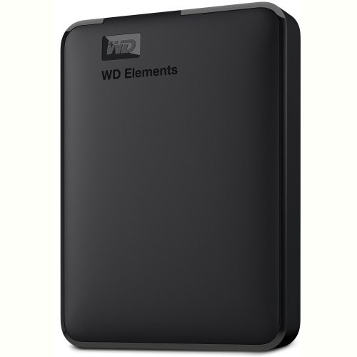 Зовнішній жорсткий диск 2.5" USB 5.0TB WD Elements Portable Black (WDBU6Y0050BBK-WESN)