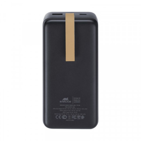 Портативний зарядний пристрій Rivacase, 30000 mA, RIVAPOWER VA1083 (Black)
