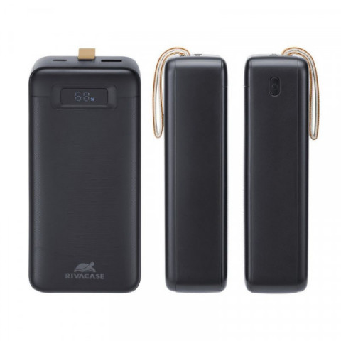 Портативний зарядний пристрій Rivacase, 30000 mA, RIVAPOWER VA1083 (Black)