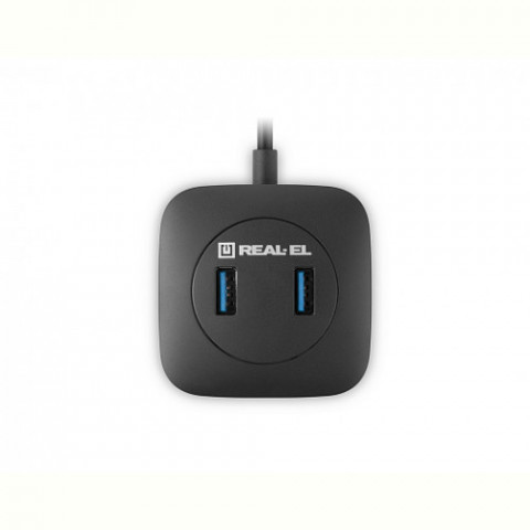 USB-хаб REAL-EL CQ-407 4 ports