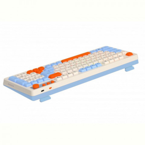 Клавiатура бездротова Maxxter KBGW-3C01-UA White