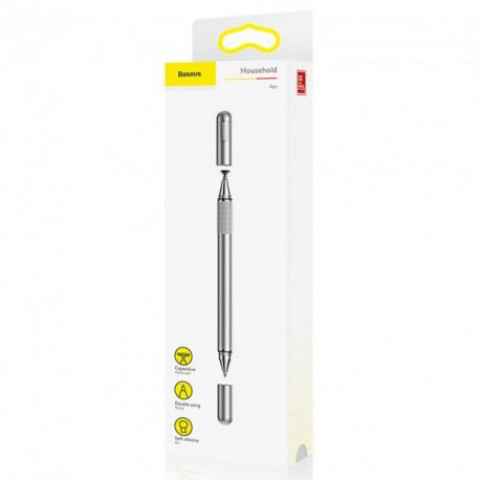Стілус Baseus Golden Cudgel Capacitive Stylus Pen Silver (AACPCL-0S)