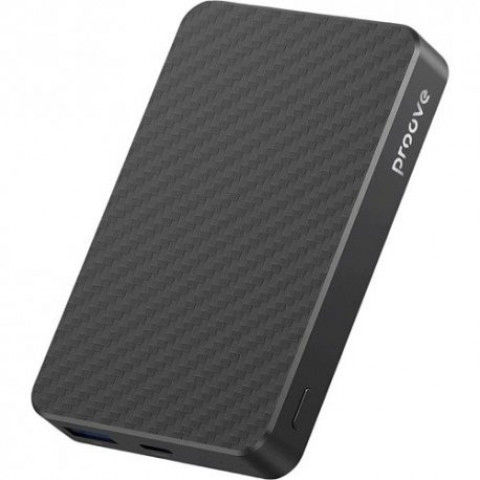 Зовнішній акумулятор Proove Carbon Slim 10000mAh 22.5W Black (PBCS22110001)