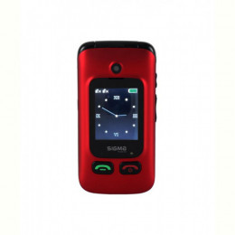 Мобiльний телефон Sigma mobile Comfort 50 Shell Duo Type-C Dual Sim Red/Black (4827798212516)