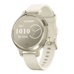 Смарт-годинник Garmin Lily 2 Active Lunar Gold with Bone Silicone Band (010-02891-50)