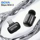 Бездротовий петличний мікрофон Boya mini 2-06 Type-C Black Купити в Україні